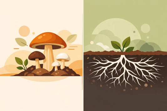 Fruiting Body Mushrooms vs Mycelium