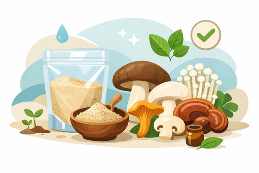 What Clean Label Mushroom Powder Really Means