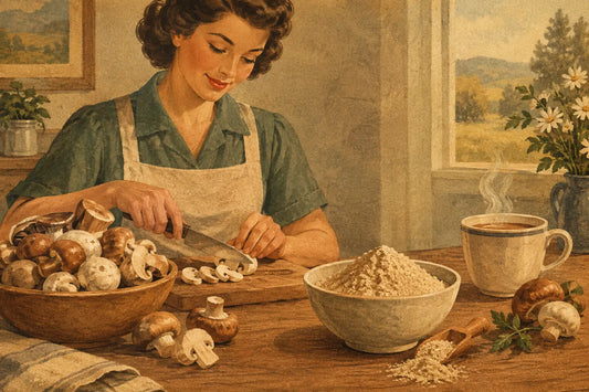 Mushroom Powder Preparation for a Better Daily Cup
