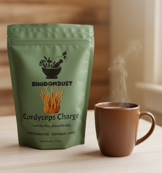 Cordyceps Charge- Fuel the fire, chase the day.
